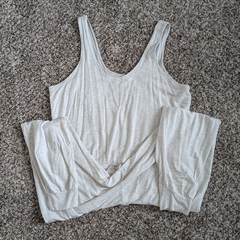 Athleta | Sleeveless Jogger Jumpsuit 1X